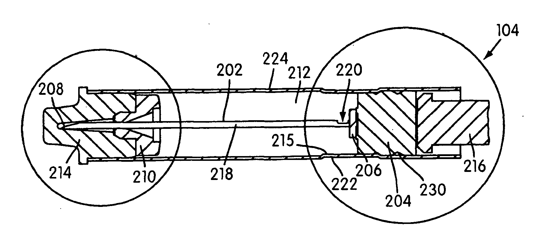 Automatic injector with Anti-coring needle