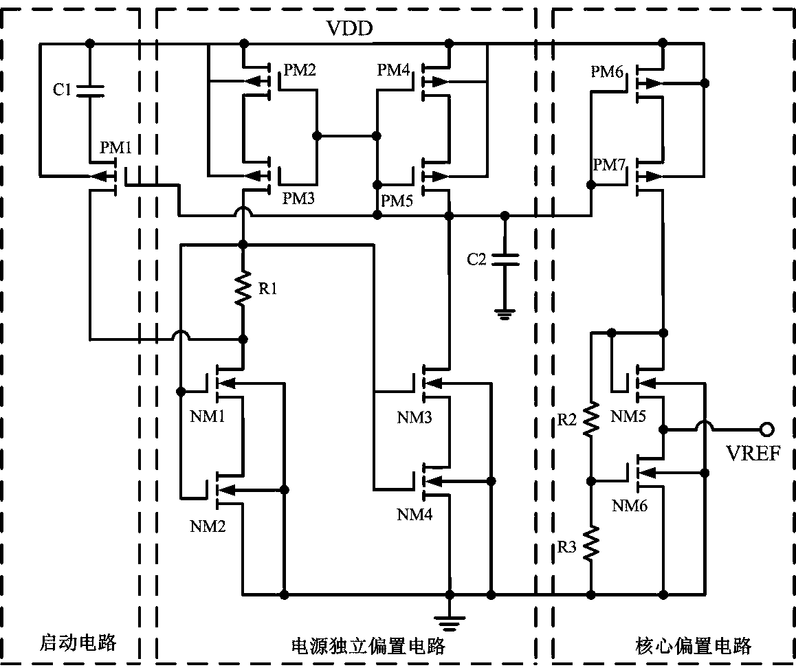 Small-area reference circuit in Internet of Things