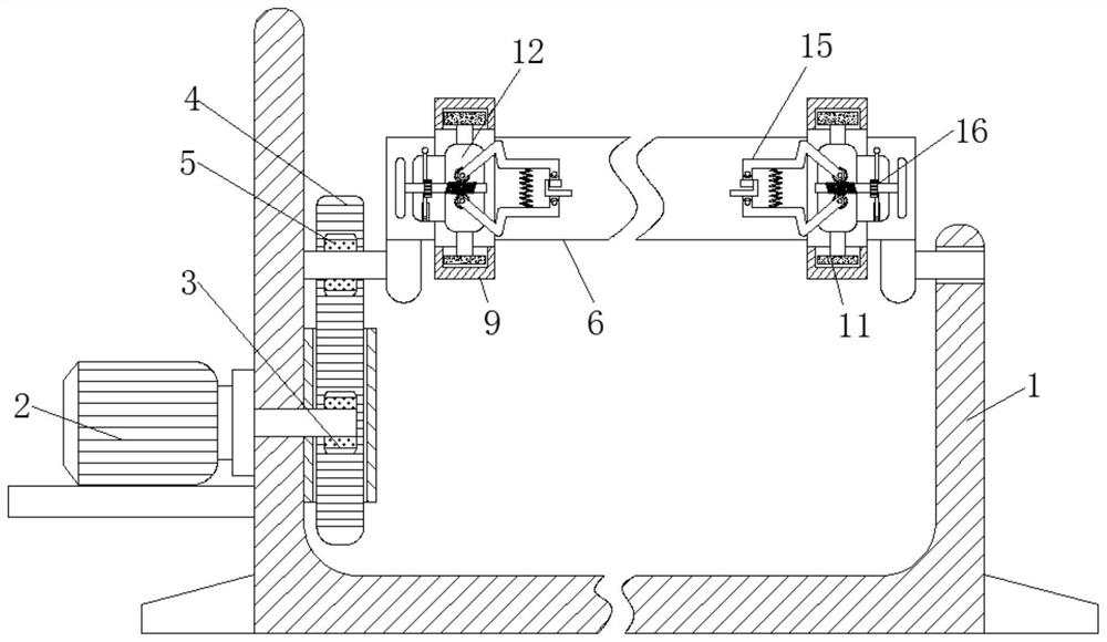 Printed circuit board positioning device based on ratchet wheel positioning principle
