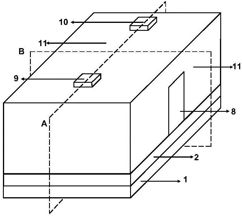 Breakdown-preventing SOI folding gate insulated tunneling bipolar transistor and making method thereof