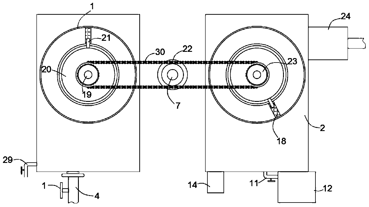 Biogas pretreatment device for biogas generator set