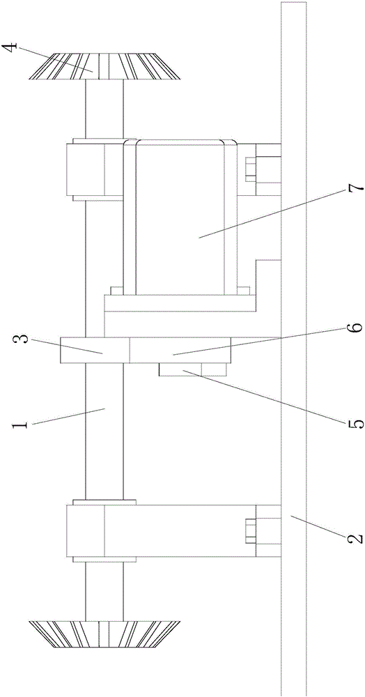 Drive mechanism for end face positioning device