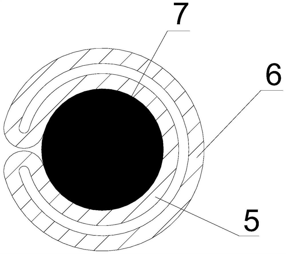 A method of using a large deformation prestressed hydraulic expansion bolt