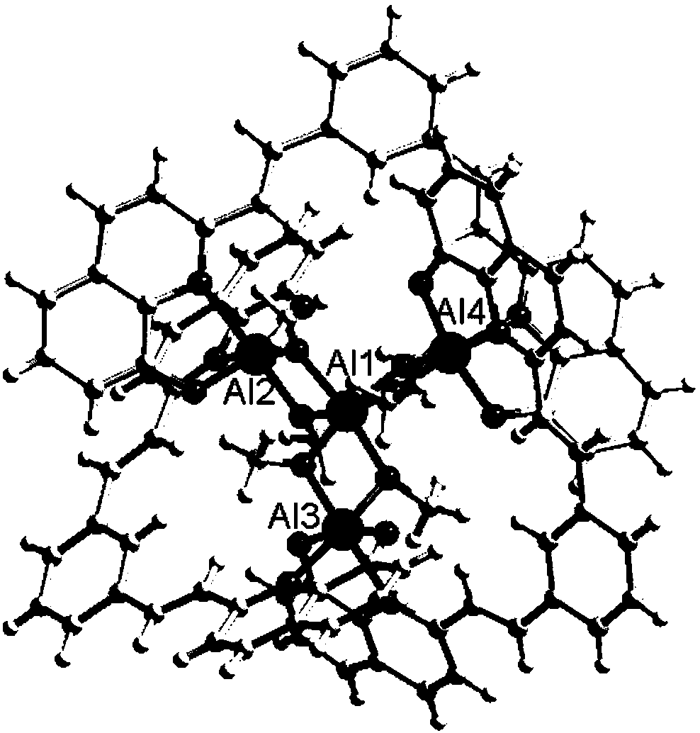 Preparation method and application of 8-hydroxyquinoline complexes with four-core structures