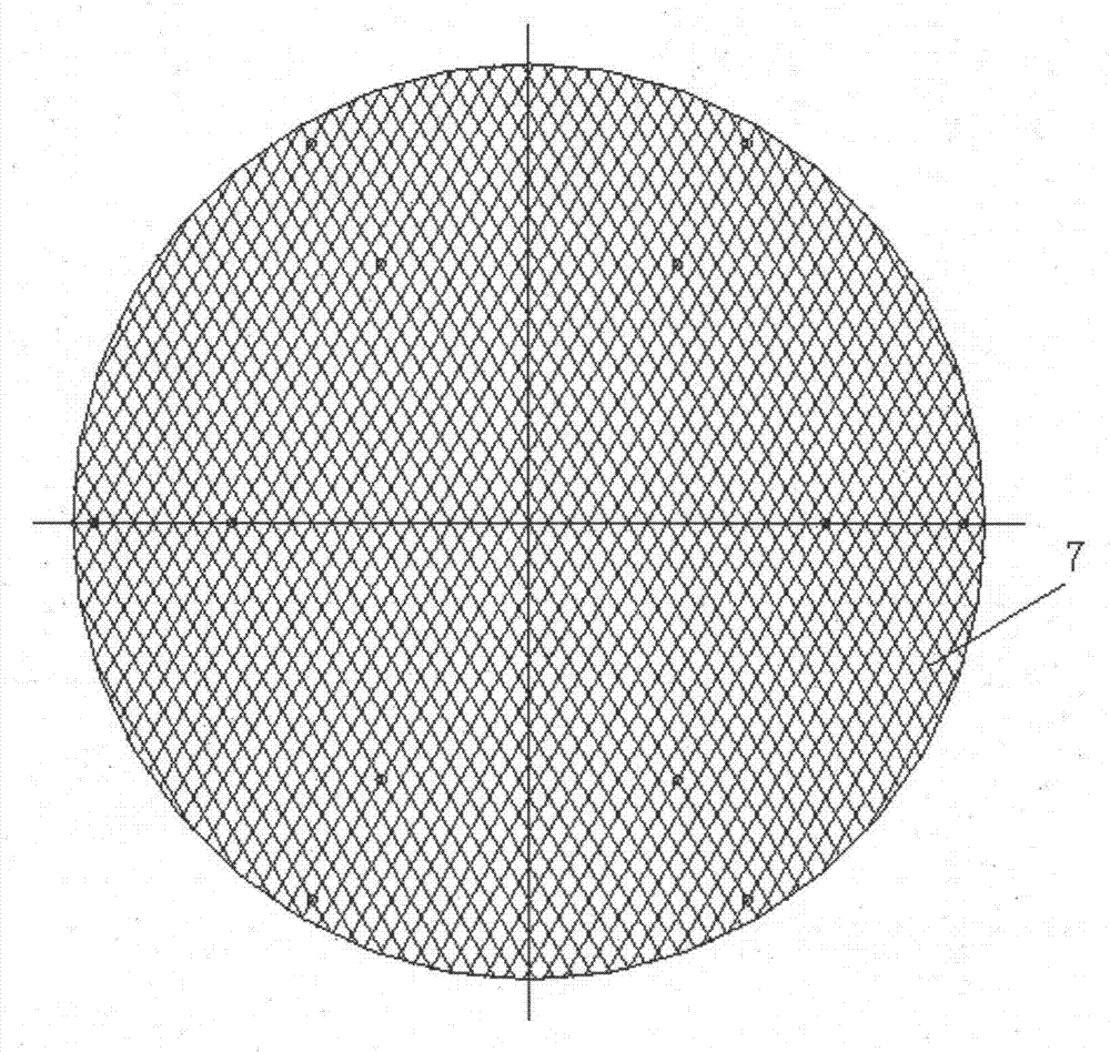 A disk and ring type baffle plate floating head heat exchanger with temperature control function