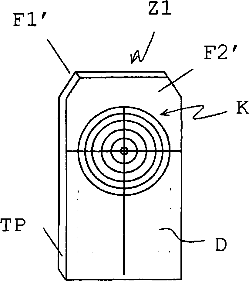 Target plate for positioning components