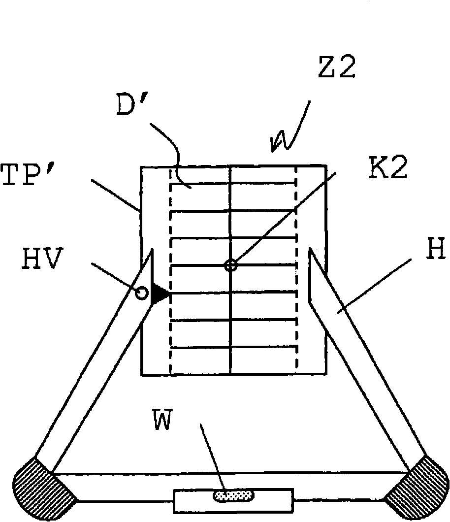 Target plate for positioning components