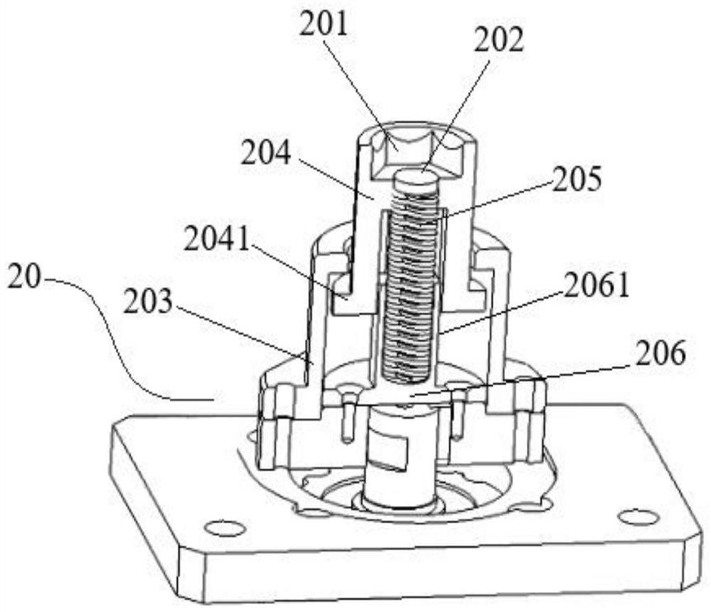 Unlocking device