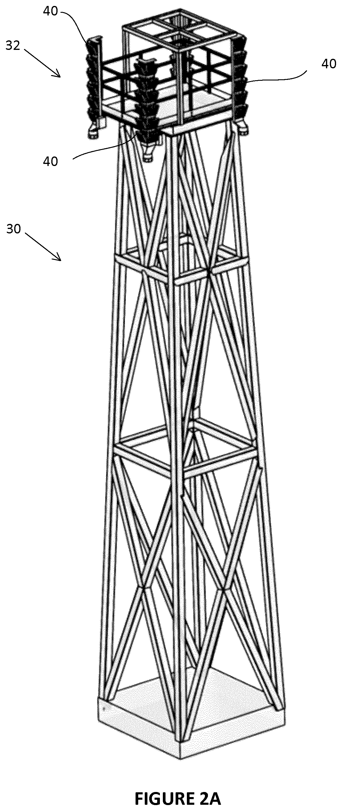 Lightweight LED lighting systems for permanent and semi-permanent mounting on elevated structures having integrated support and thermal transfer features