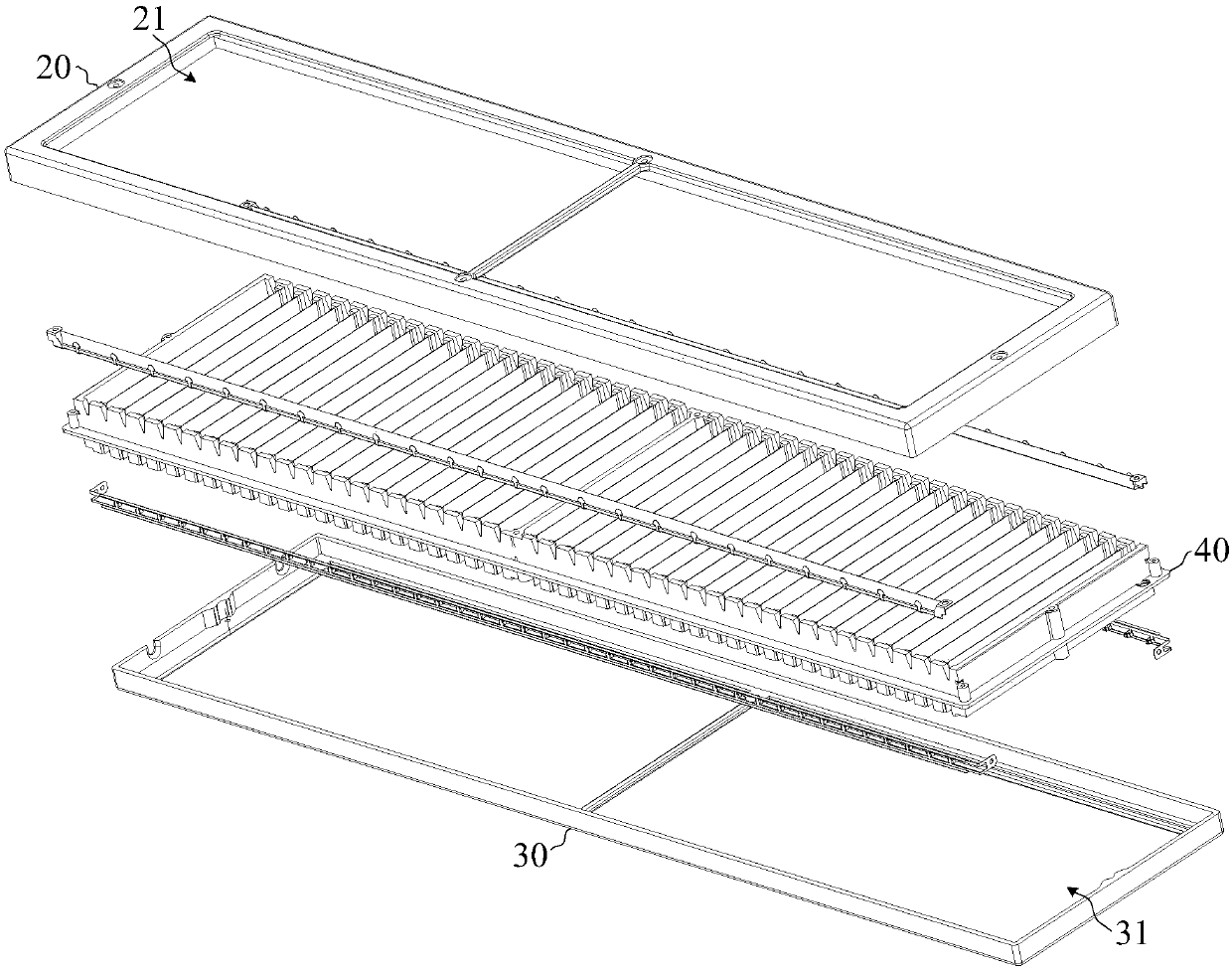 Electrostatic dust collection module and air conditioning device