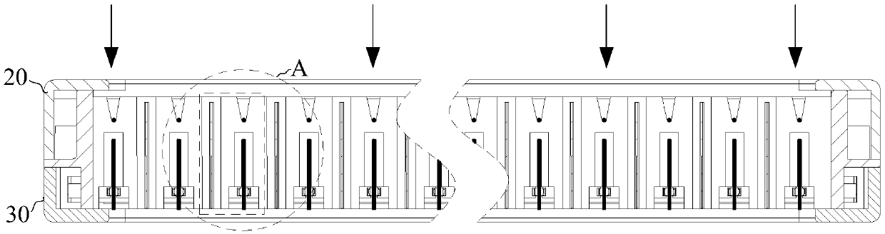 Electrostatic dust collection module and air conditioning device