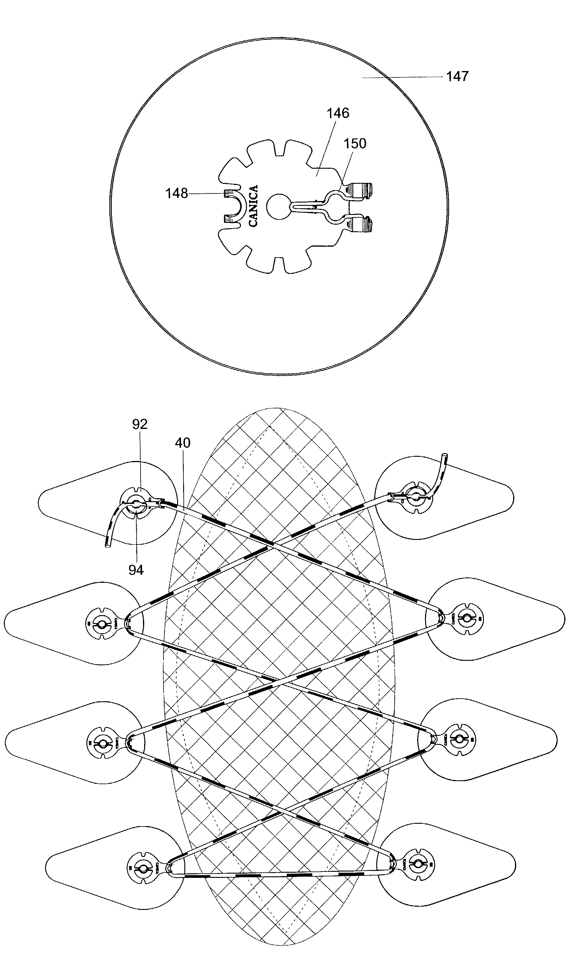 Clinical and surgical system and method for moving and stretching plastic tissue