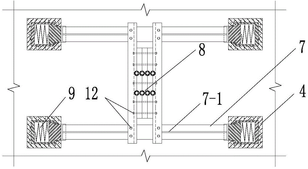 Sluice gate manual opening device and method based on large-tonnage jack