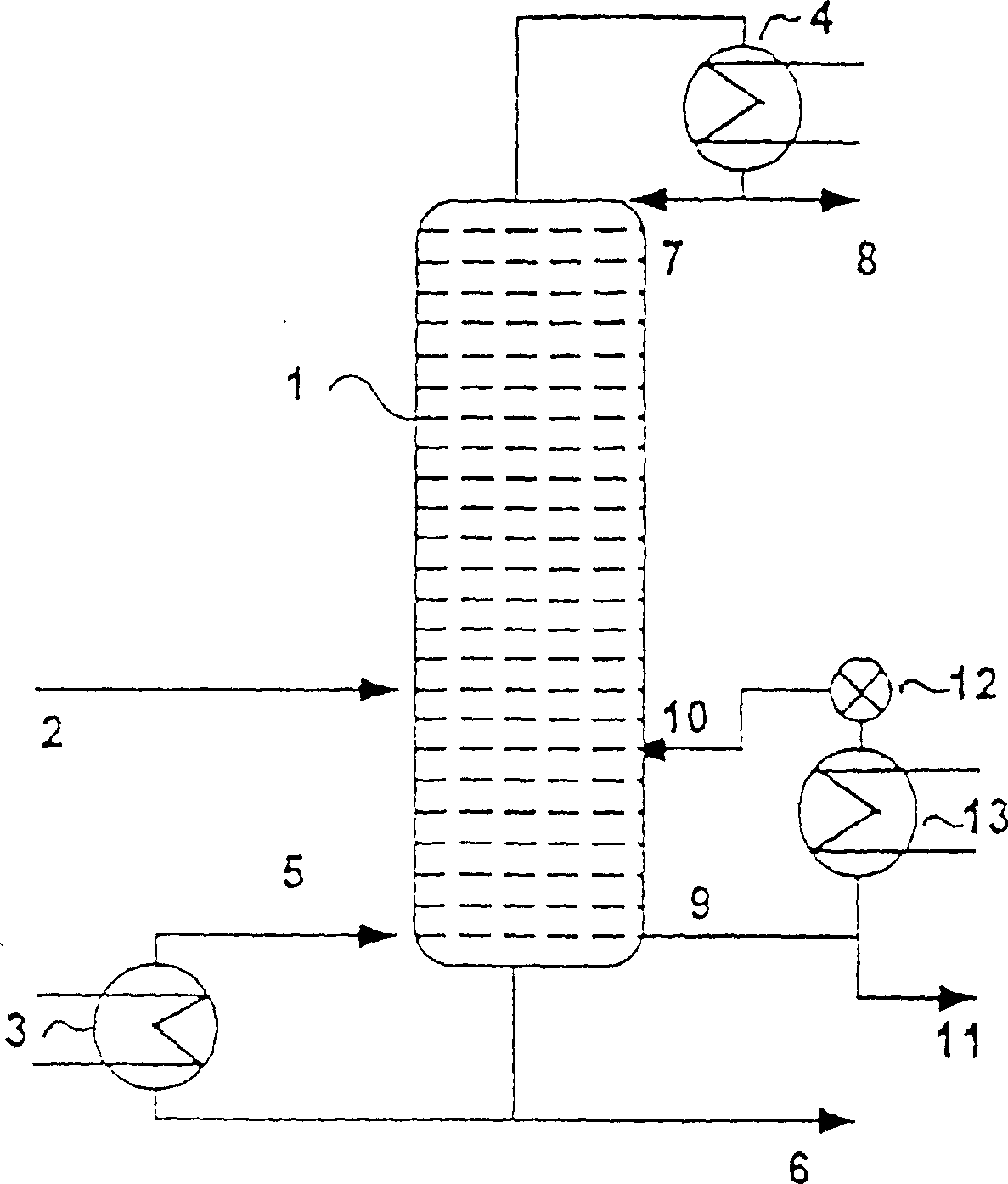 Method for preparing highly pure aqueous hydroxylamine solutions