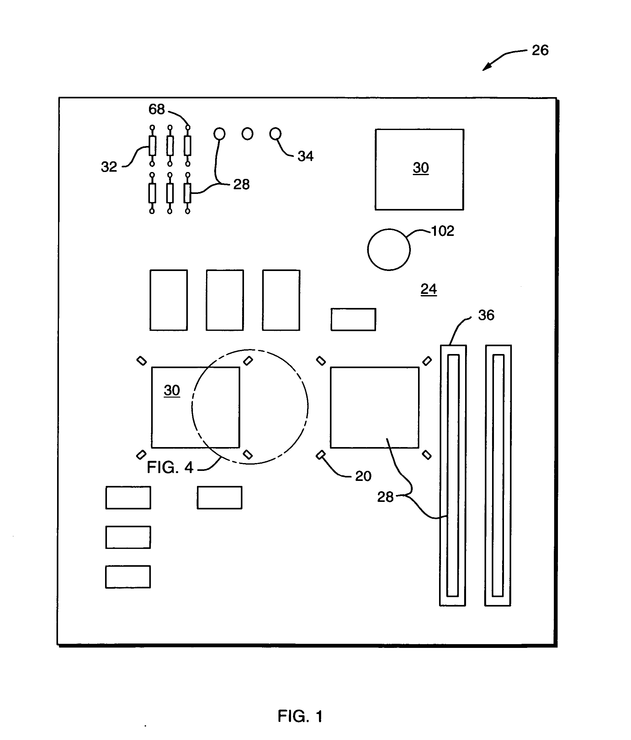 Method and apparatus for strain monitoring of printed circuit board assemblies