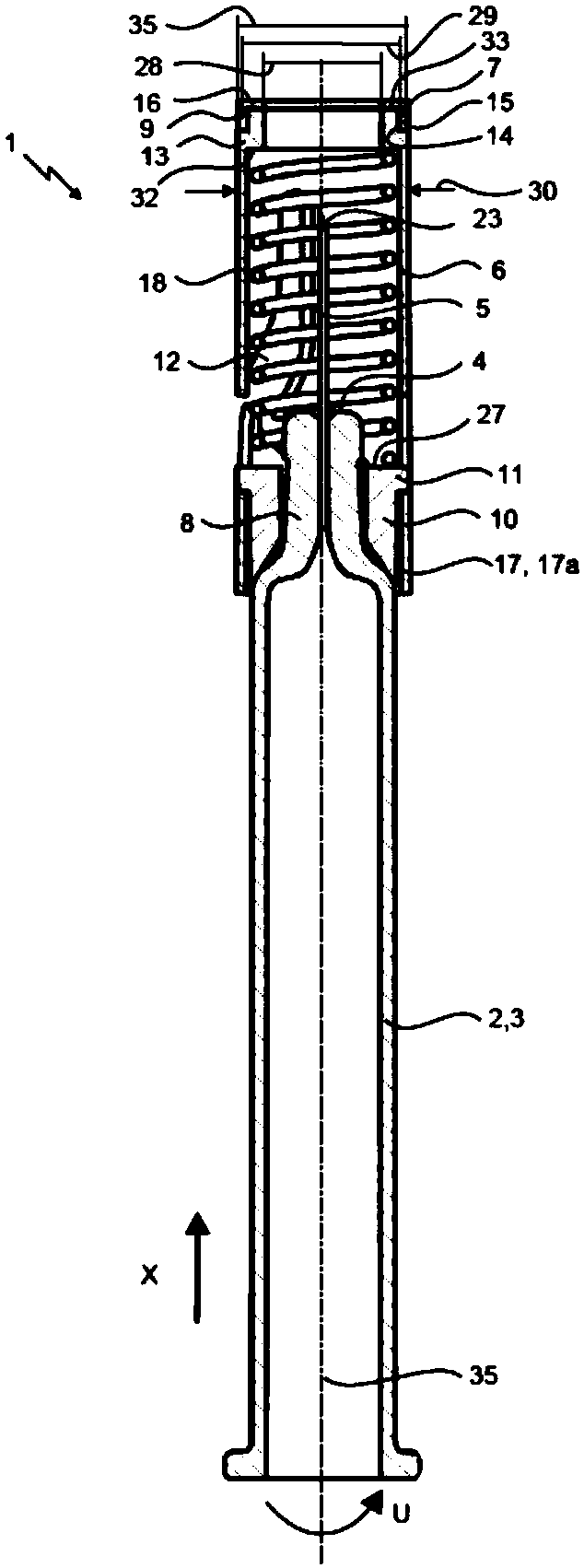 Multi-part safety device for syringe
