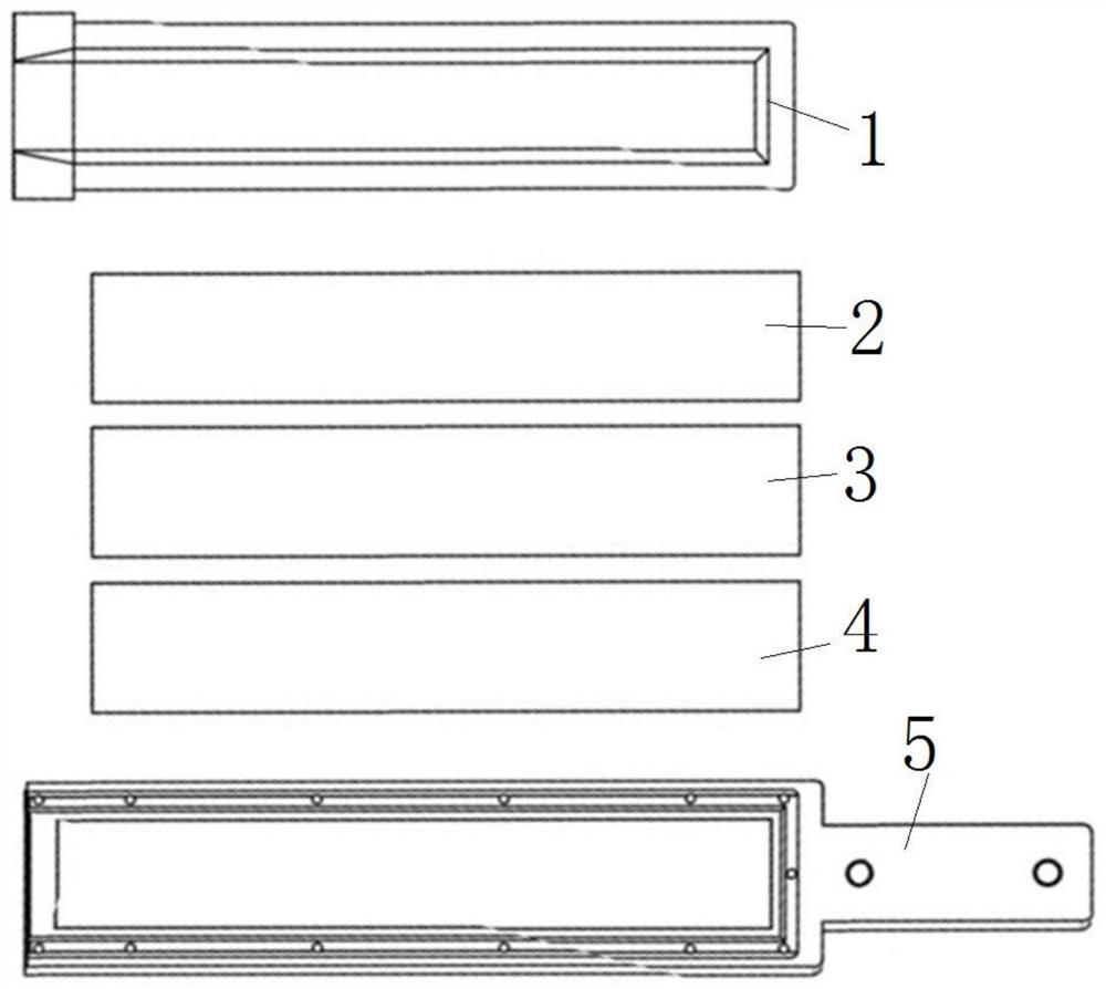 Two-dimensional determination method for ammonia nitrogen content in water body, soil or sediment