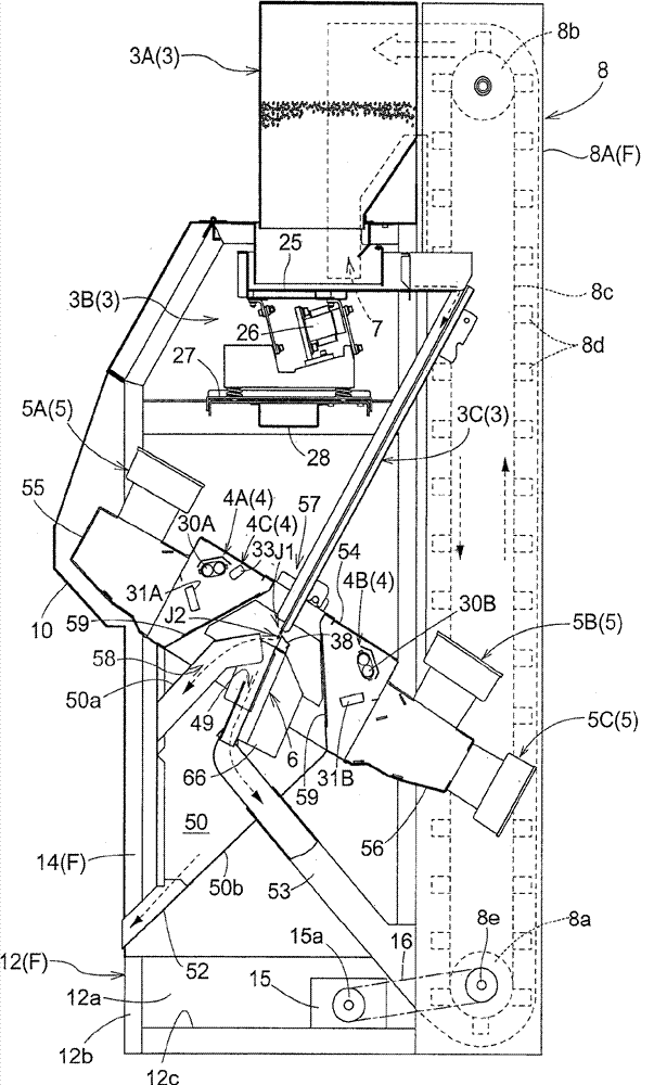 Particle sorting device