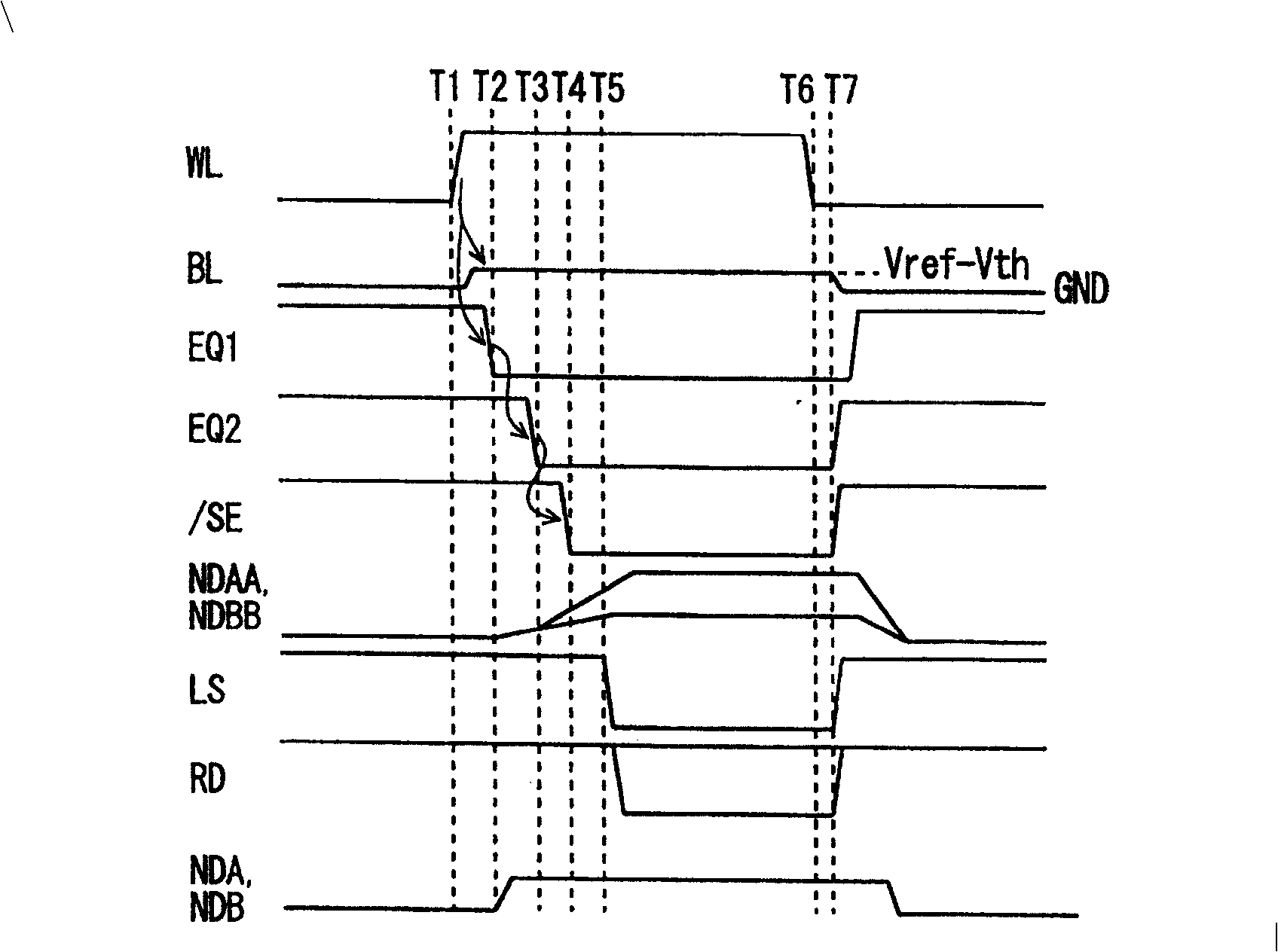 Nonvolatile memory for catching charges in isolative films