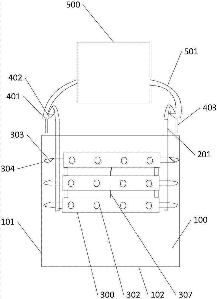Automatic feed feeding device for cage type fish culture