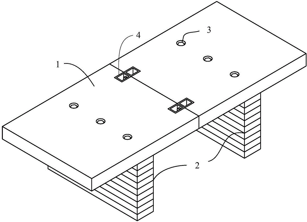 Fabricated reinforced concrete and wood composite floor