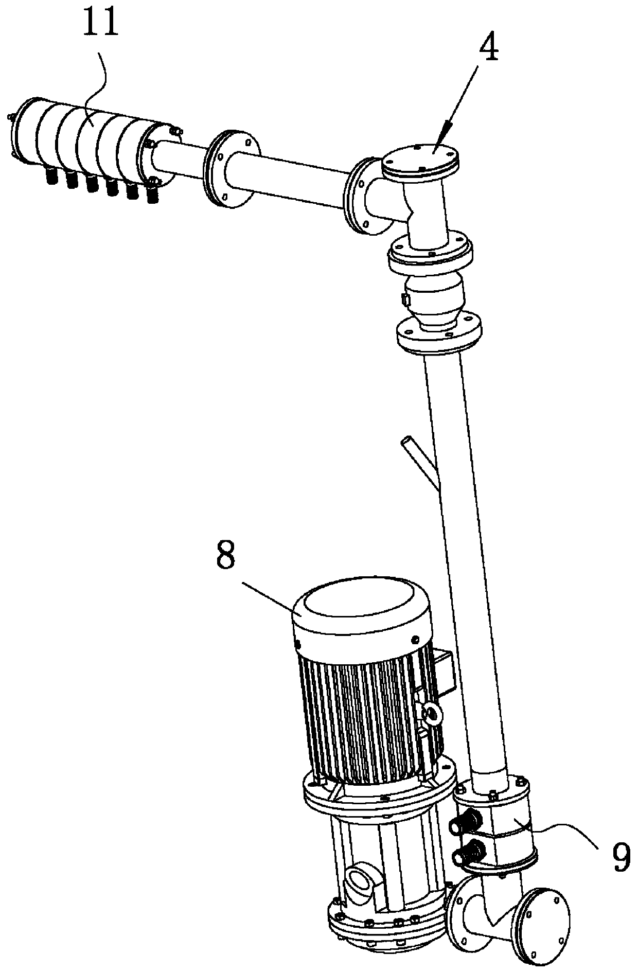 A fully automatic sandblasting device