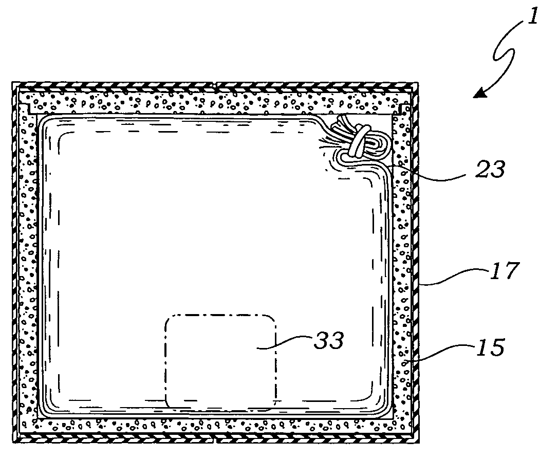 Method of shipping container with expanding bag