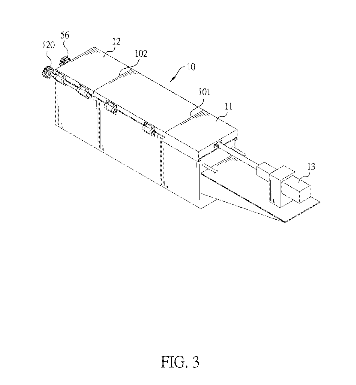 Cooking device for a food vending machine