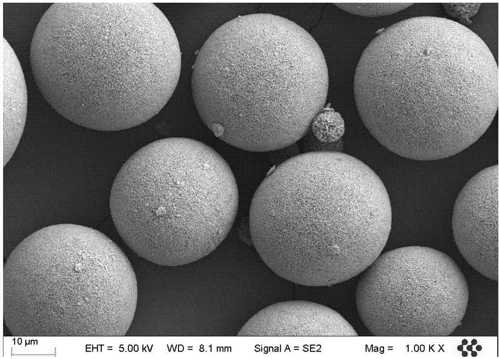 Method for continuously preparing large-particle-size spherical cobalt carbonate
