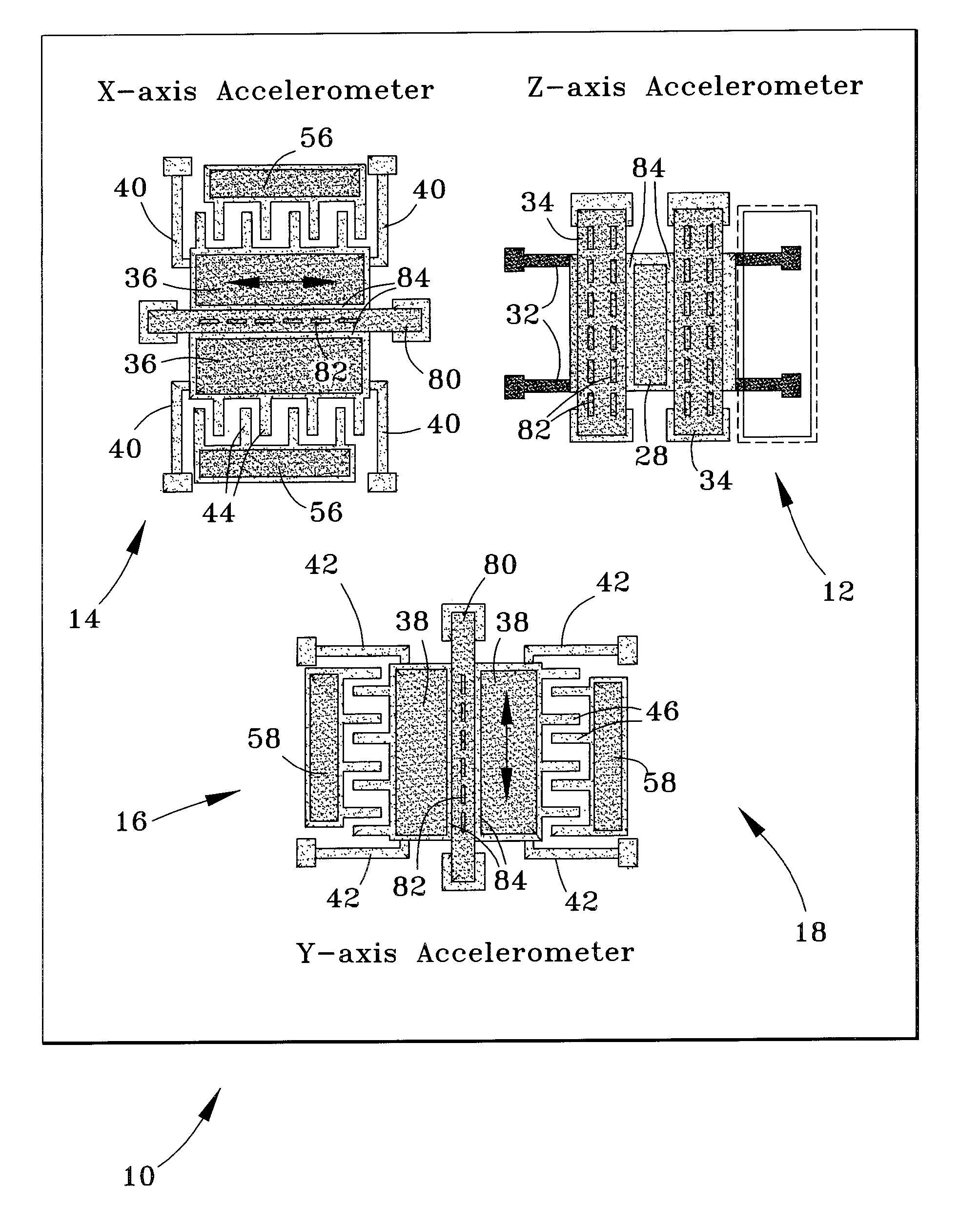 Three-axis inertial sensor and method of forming