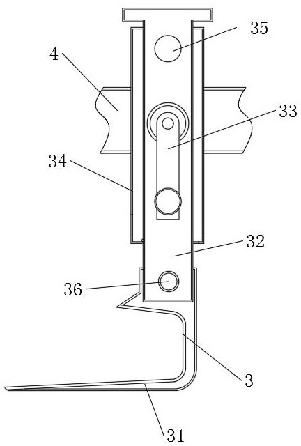 Concrete crack repairing device in road and bridge construction