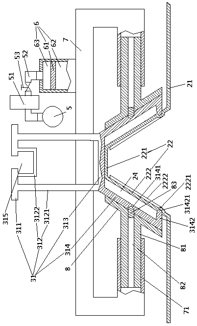 Colored steel tile roof provided with photovoltaic module as well as manufacturing method and manufacturing device thereof