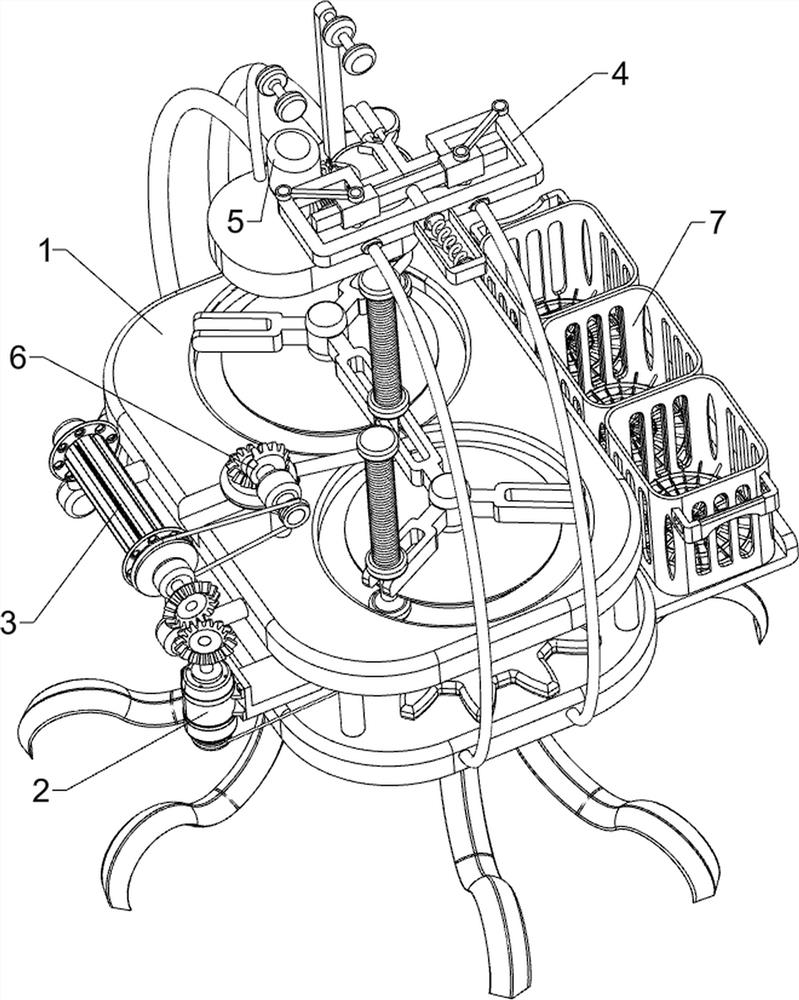 Protective rope rolling and packaging device for new energy wind driven generator safety officer