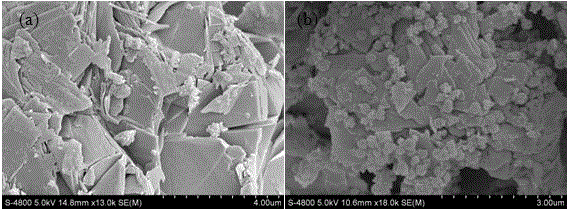 Preparation method of magnetic KMS-1/Fe3O4 composite material and application of material for removing ciprofloxacin