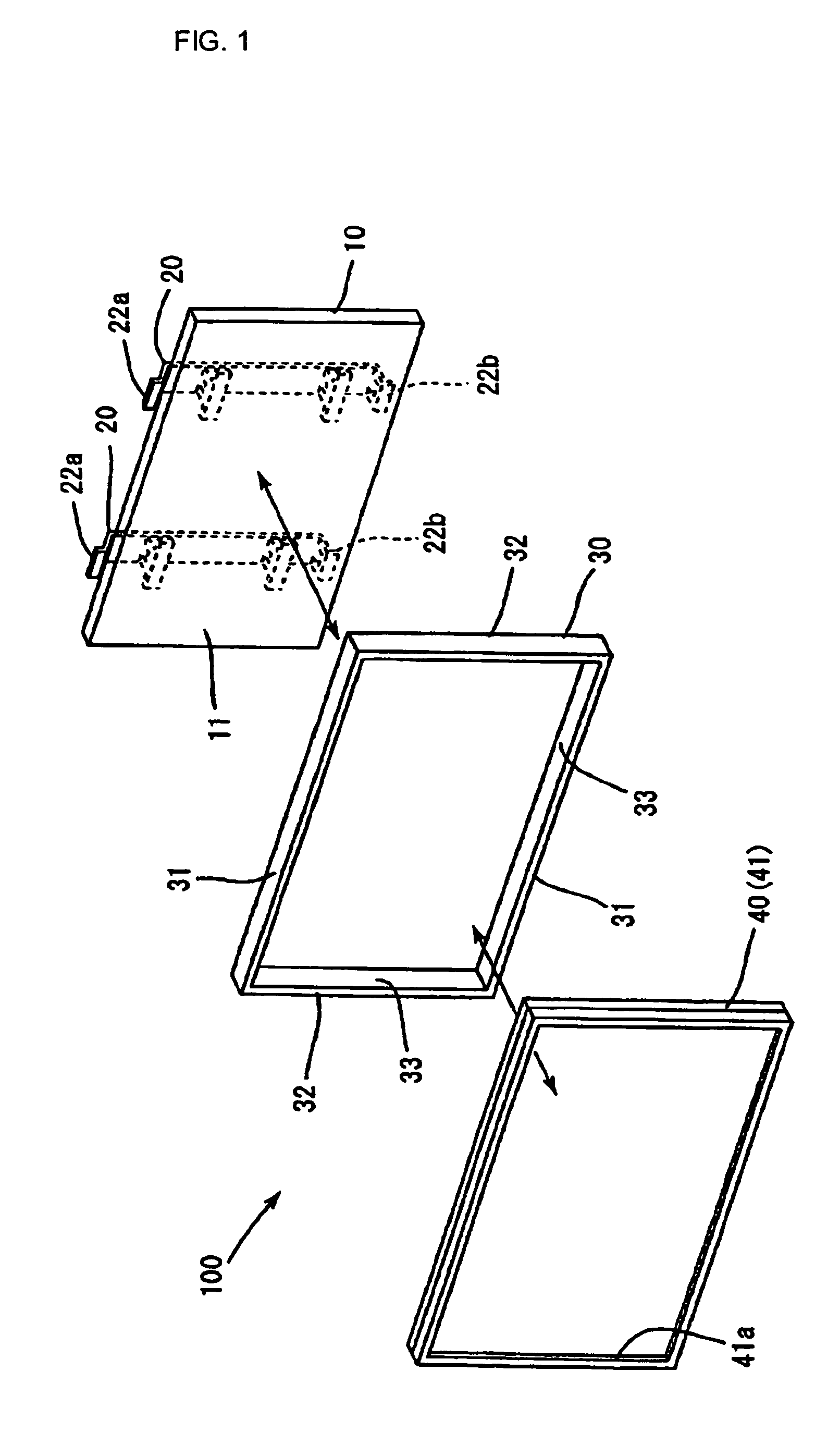 Plasma television, flat panel display fixing structure, flat panel television, and method of assembling flat panel television