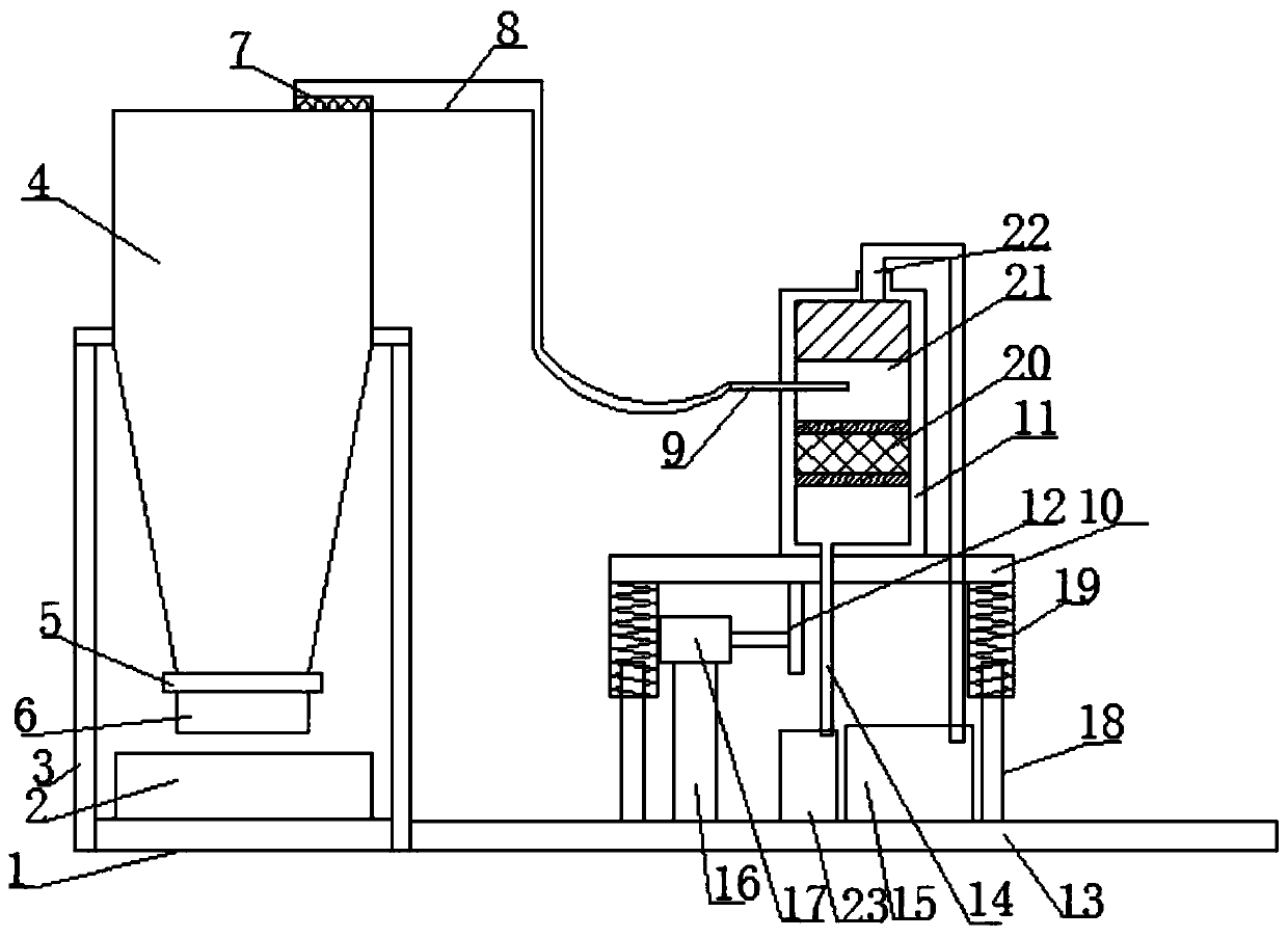 Flue gas recovery device