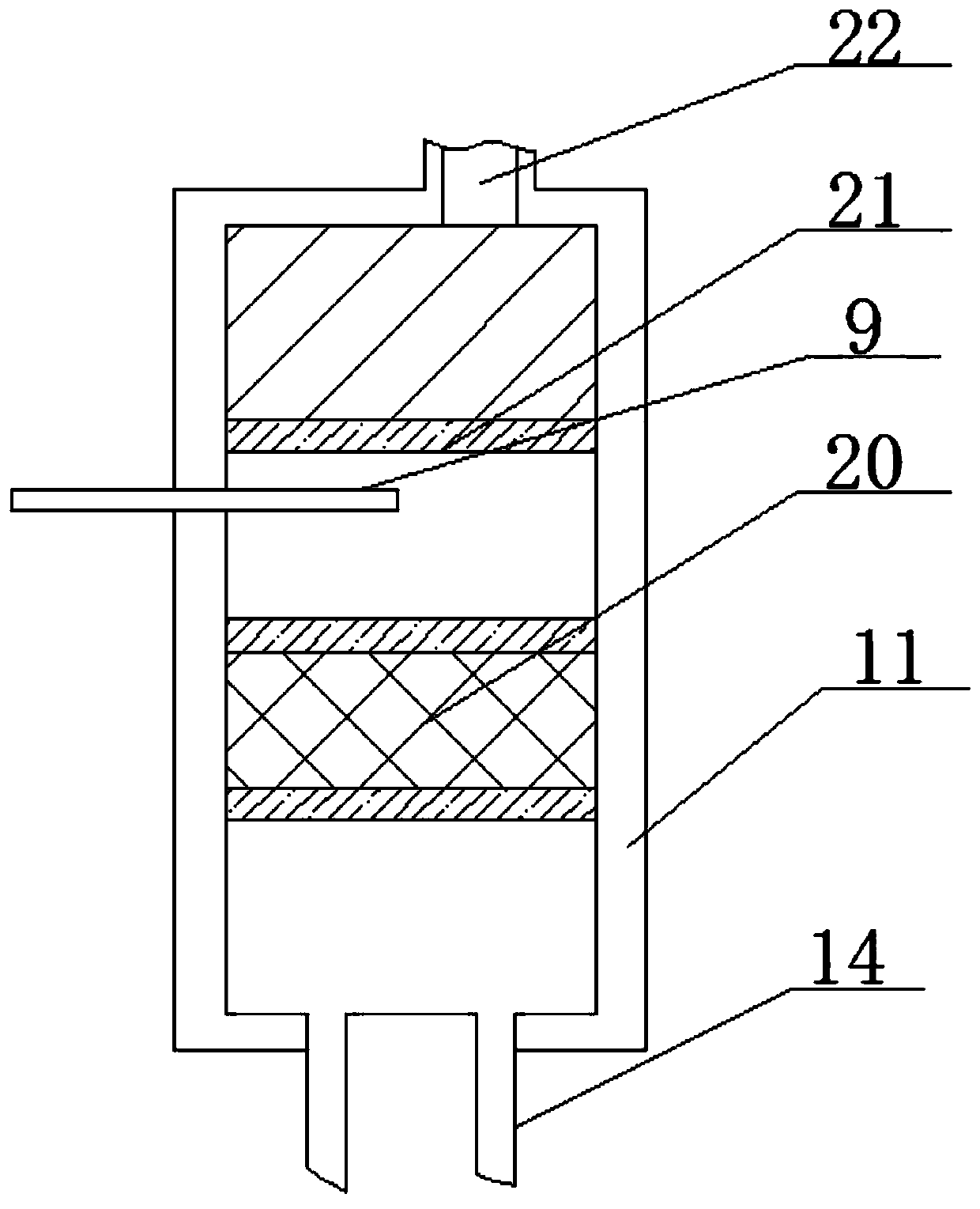 Flue gas recovery device