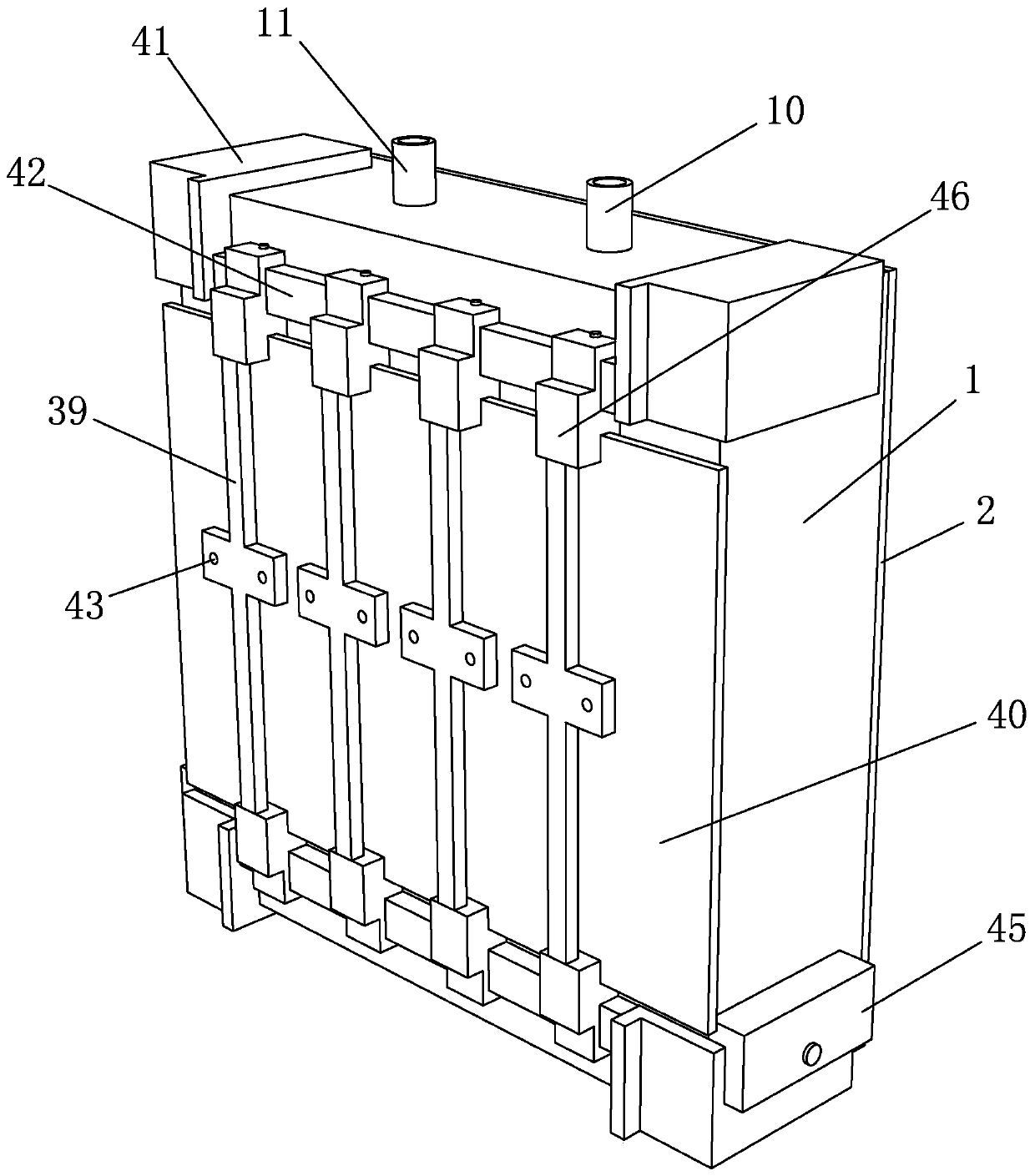 High-flow pressure relief device of medical gas