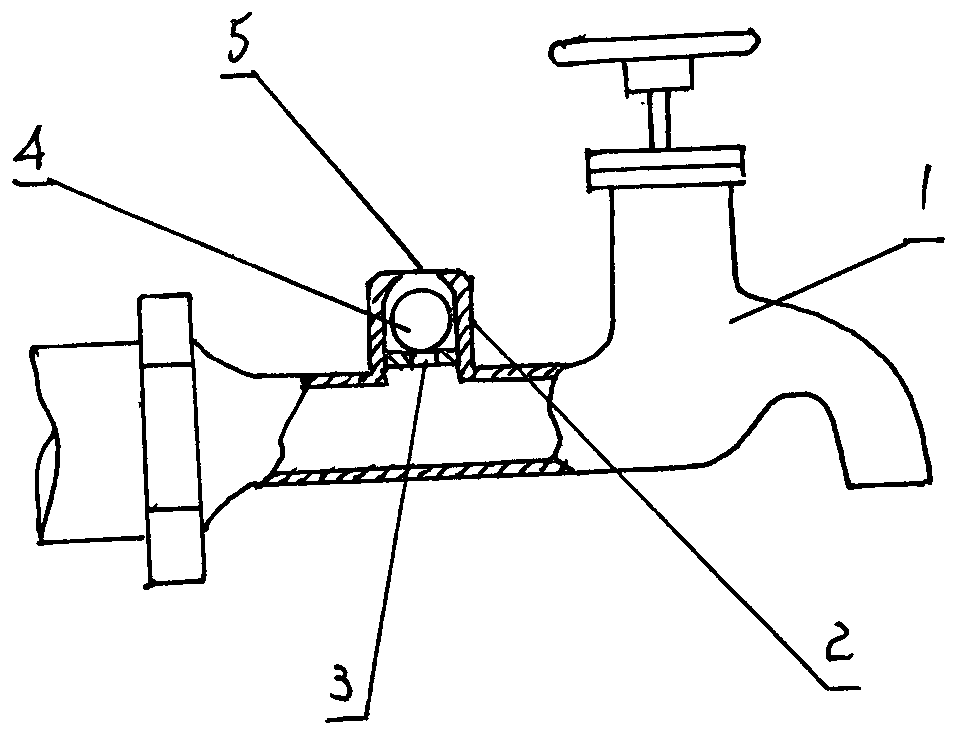 Water faucet without remaining water