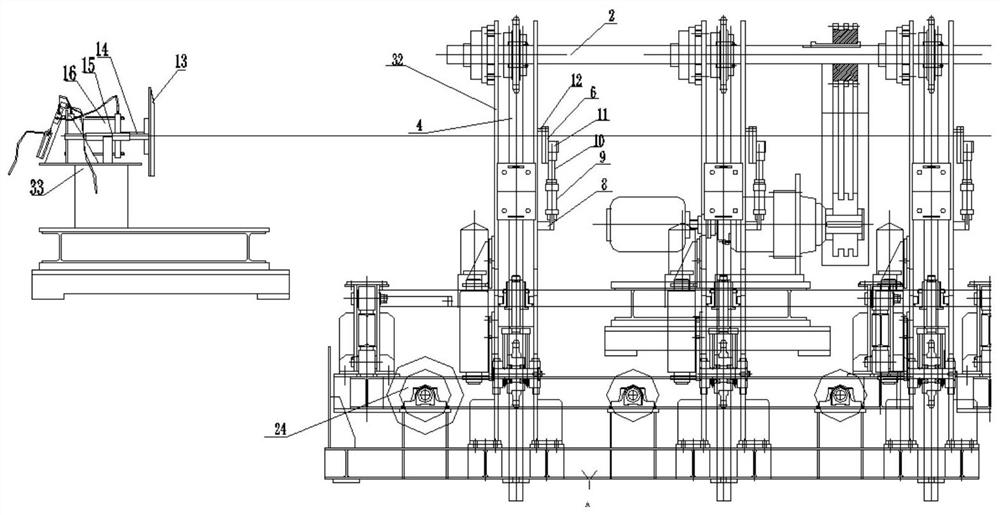 Bar rolled steel finishing collecting system and collecting method thereof