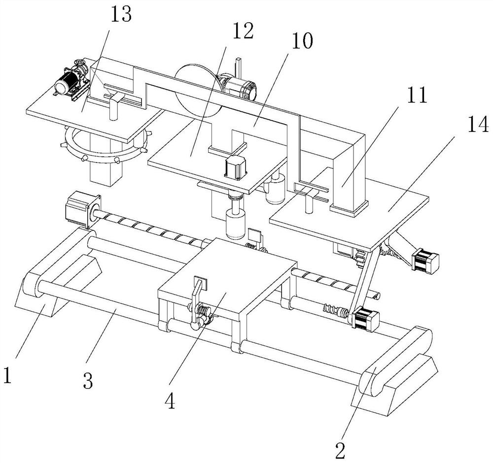 Machining mechanism for air conditioning unit