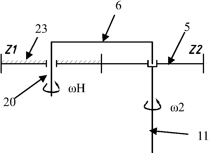 Planetary brush type inter-plant hoeing device