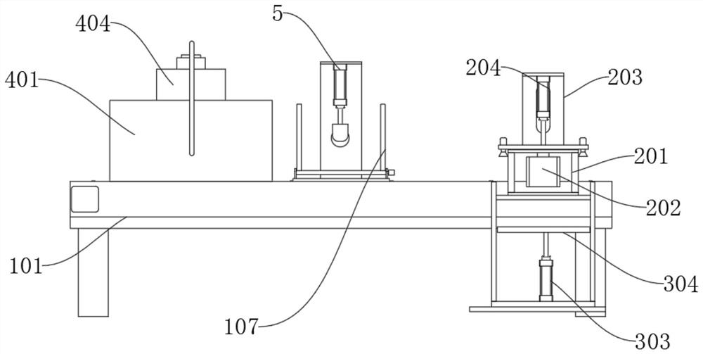 Printing device for woven bag production