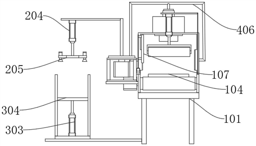 Printing device for woven bag production