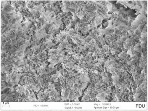 A composite material for efficiently controlling bottom mud phosphorus release and a preparing method thereof