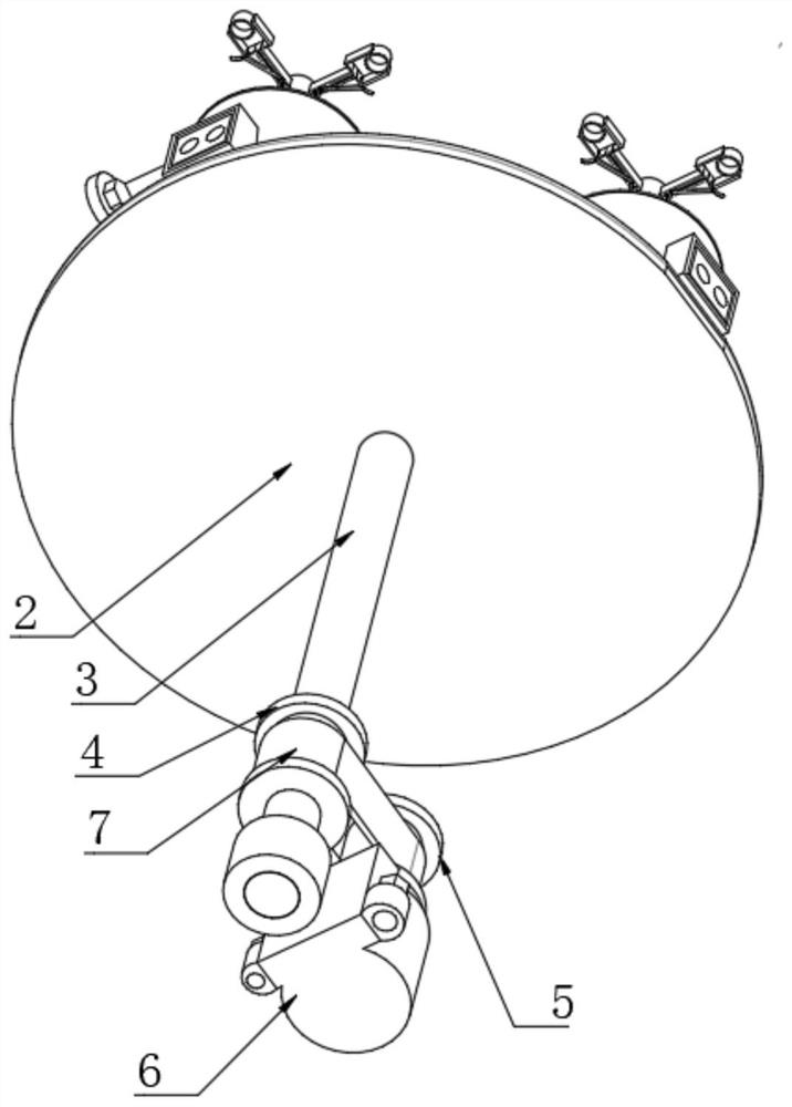 Centrifugal separation and extraction device for marine bioactive substances