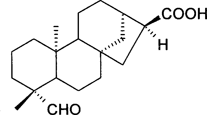 Diterpenoid monomer and its preparation method and application for preparing anti-cancer drugs