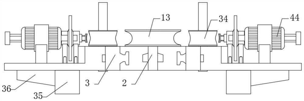 Steel bending forming device