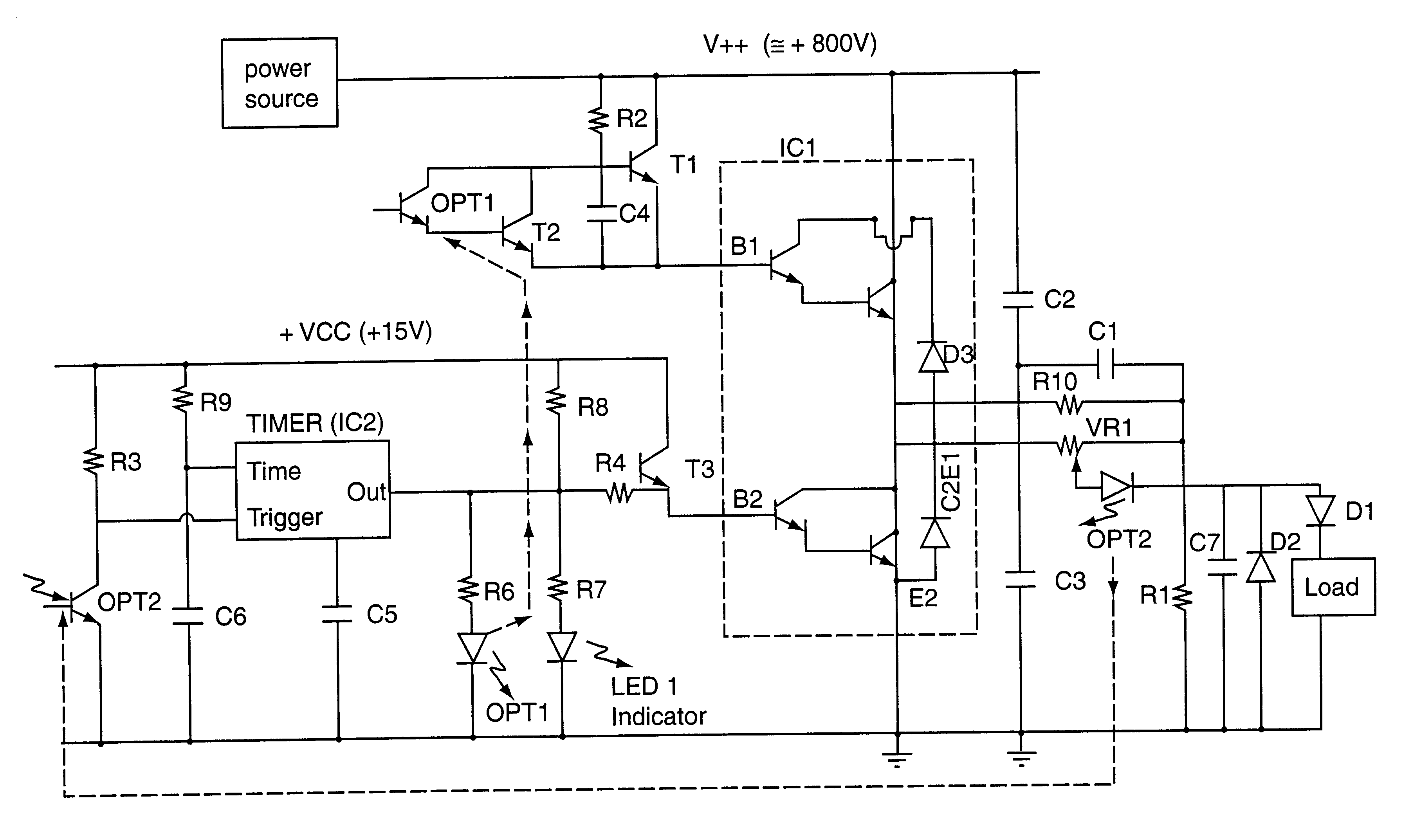 Arc suppression circuit