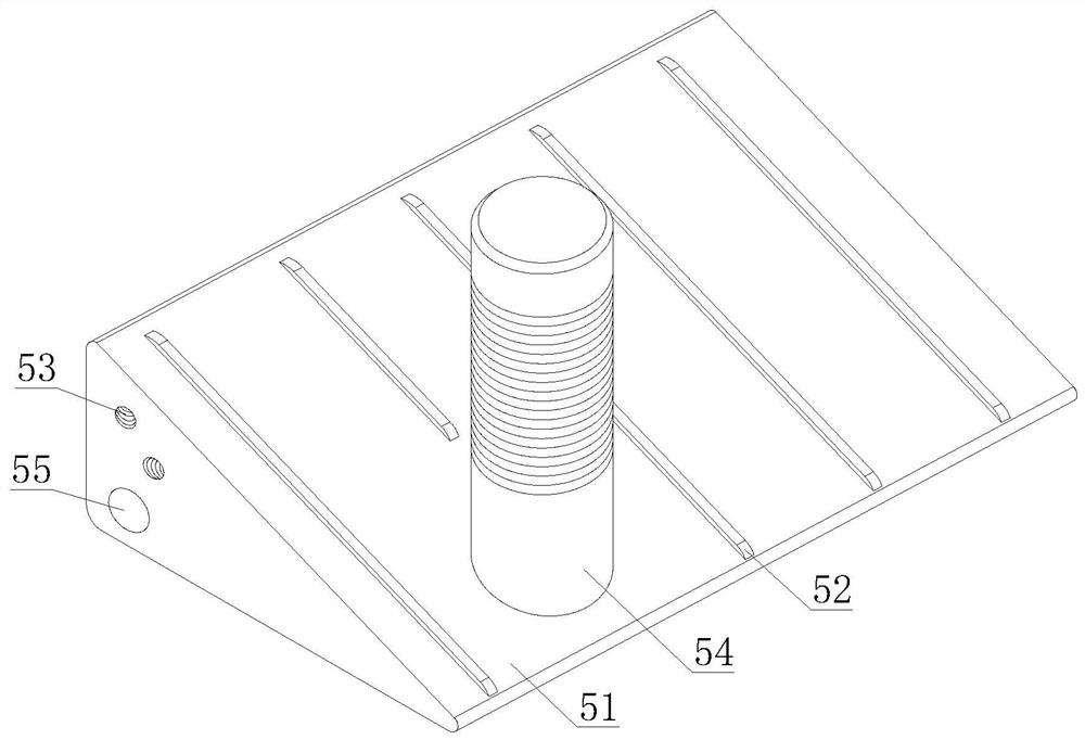 An easy-to-replace pressing plate assembly for a vertical slotting machine and its replacement method